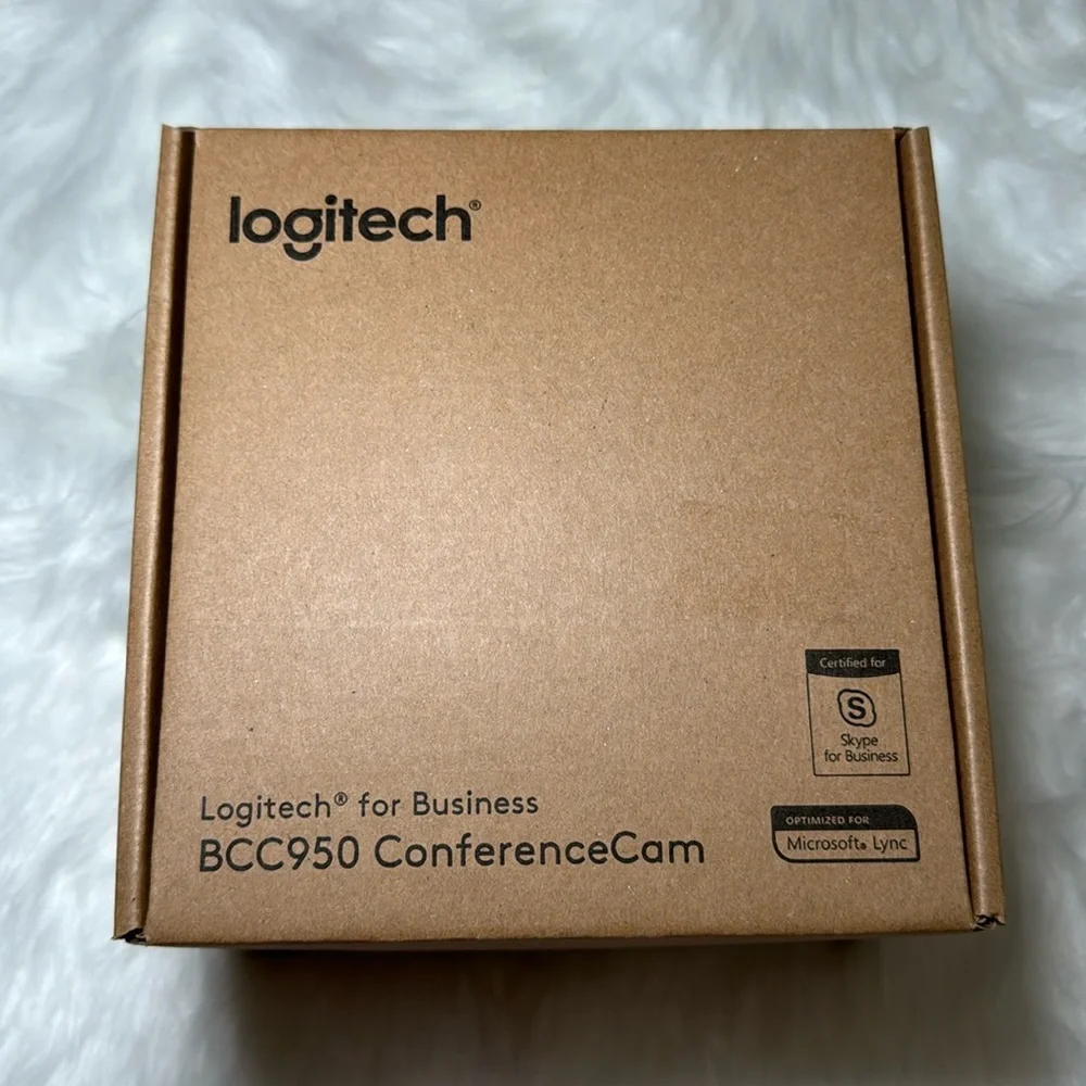 Logitech BCC950 Desktop Video Conferencing Solution, Full HD 1080p - Brand New
